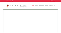 Desktop Screenshot of littlebugsdc.com