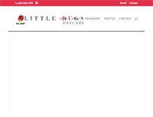 Tablet Screenshot of littlebugsdc.com